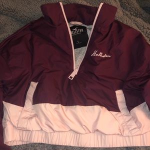 Hollister cropped windbreaker